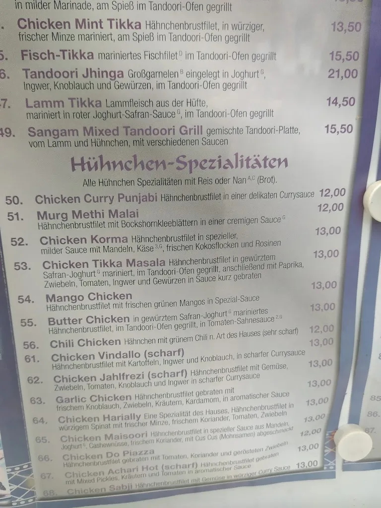 Menu_SANGAM - Indisches und Grill Spezialitätenrestaurant_Wallenhorst_image_4