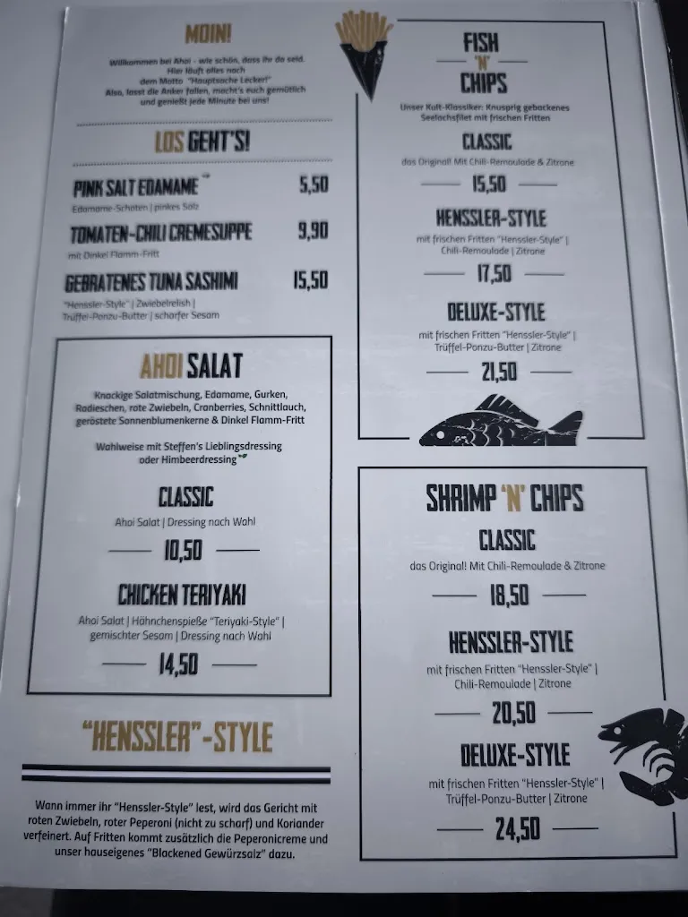 Menu_Ahoi Steffen Henssler Marina-Wendtorf_Wendtorf_immagine_1