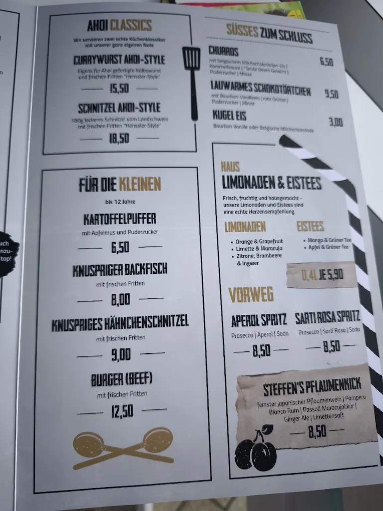 Menu_Ahoi Steffen Henssler Marina-Wendtorf_Wendtorf_immagine_3