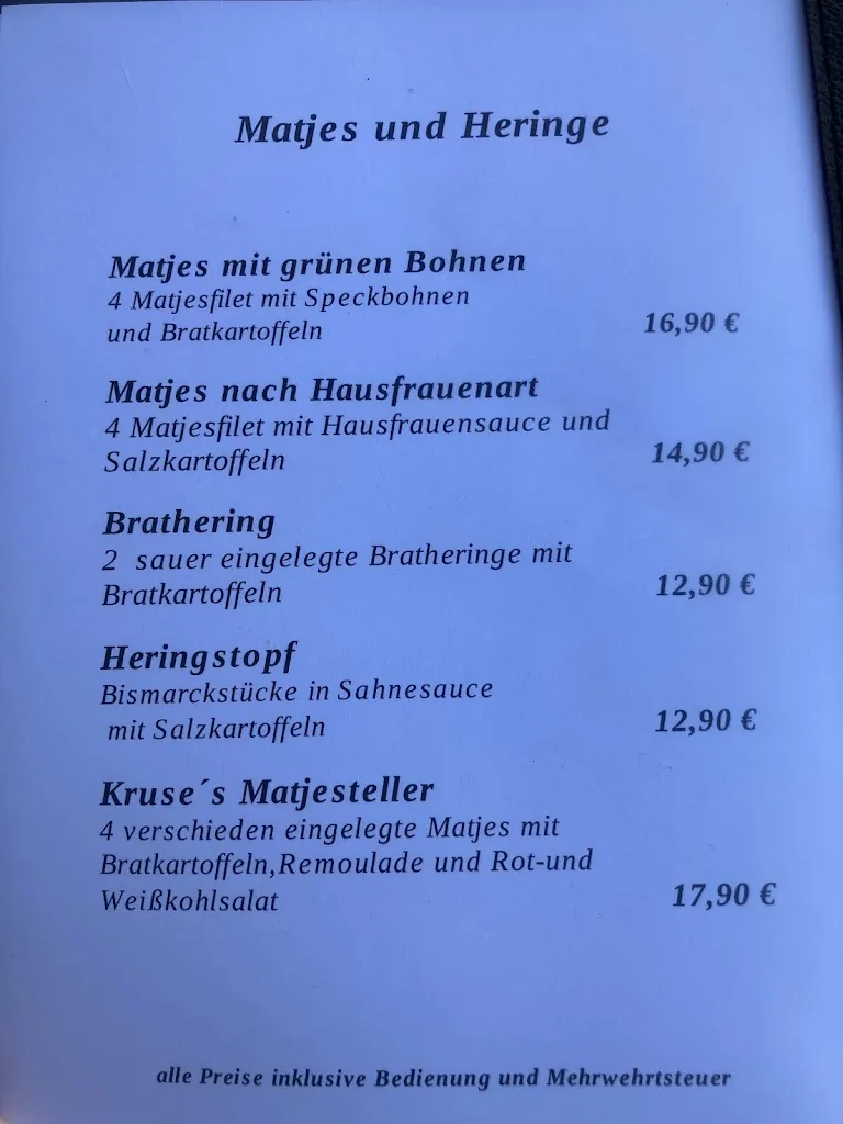 Menu_Restaurant Kruse_Wangerooge_immagine_3