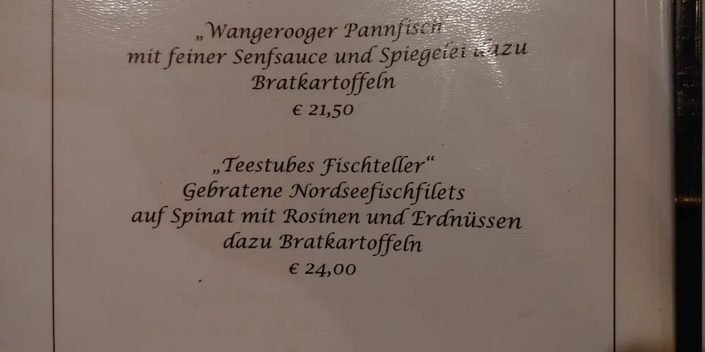 Menu_Teestube Wangerooge UG _Wangerooge_immagine_1