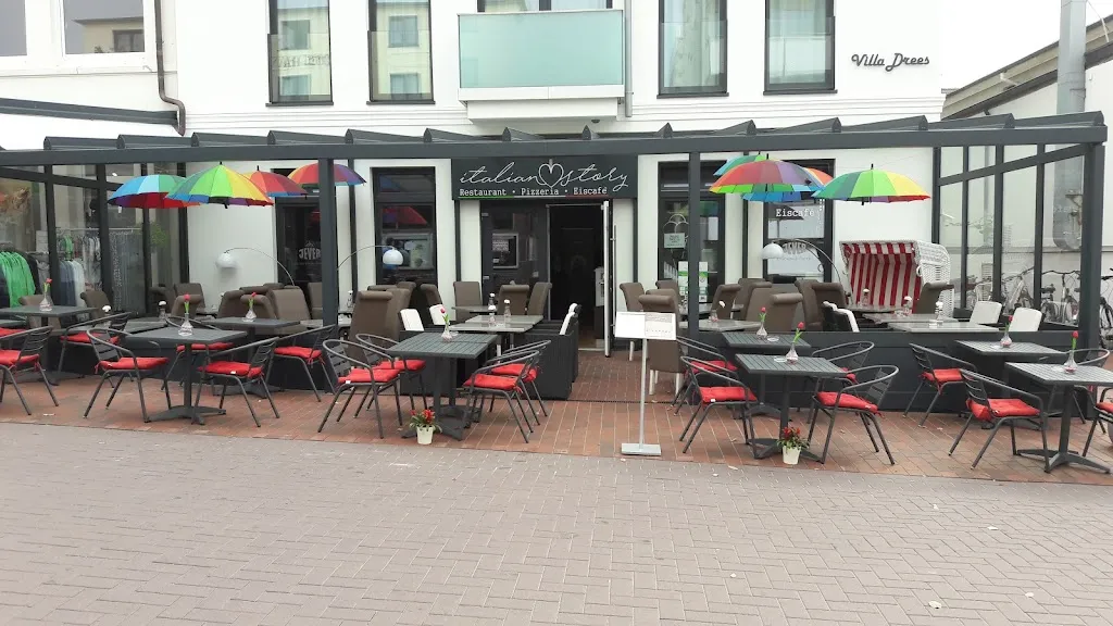 Italian Love Story restaurant in Wangerooge