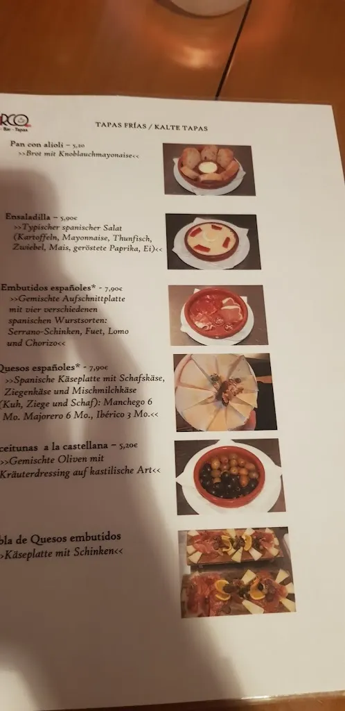 Menu_Arco Tapas Bar_Weener_immagine_3