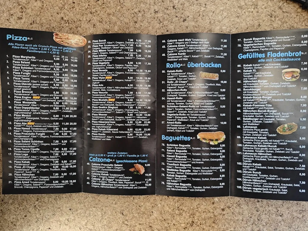 Menu_Pizzeria Amed_Weener_image_1