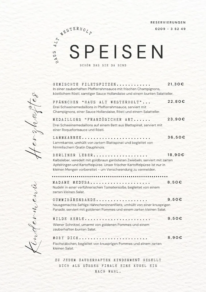 Menu_Restaurant Alt Westerholt_Herten_image_2