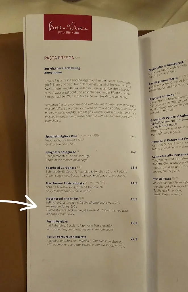 Menu_Bella Vista Friedrichshafen_Friedrichshafen_image_3
