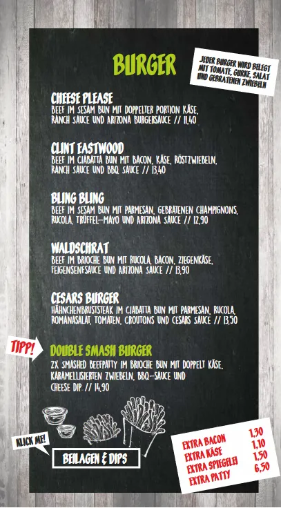 Menu_Arizona Erlangen_Erlangen_immagine_4