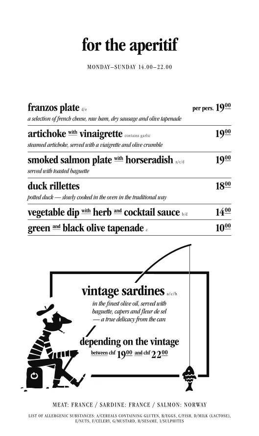 Menu_Franzos Coffee Shop_Zürich_image_4