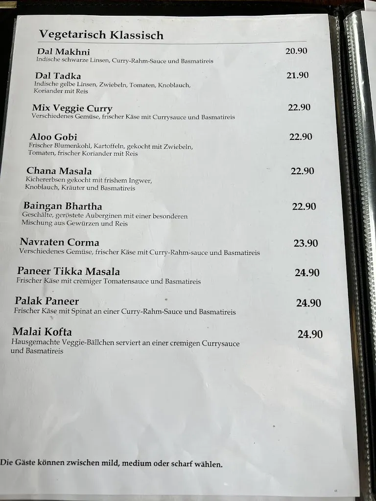 Menu_Indian Restaurant Luzern_Luzern_image_3