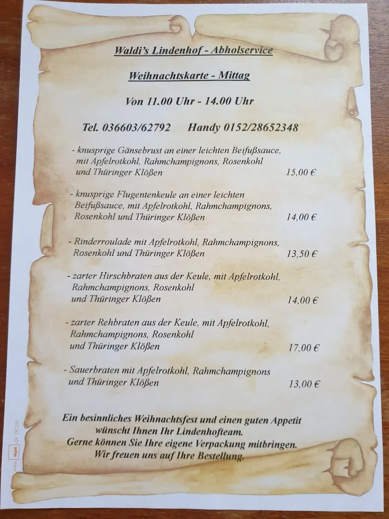 Menu_Gaststätte Waldi's Lindenhof_Weida_image_3