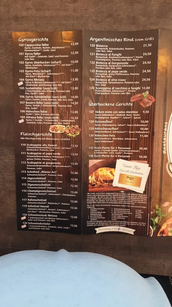 Menu_Cappucino Restaurante_Werlte_image_4