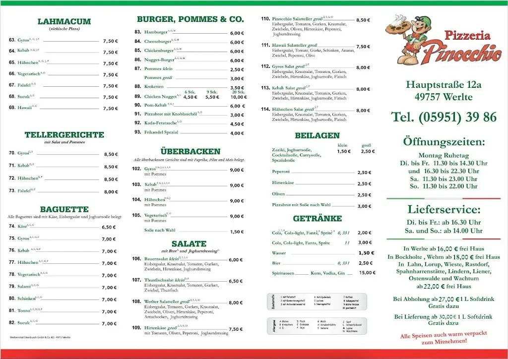Menu_Pizzeria Pinocchio_Werlte_image_1