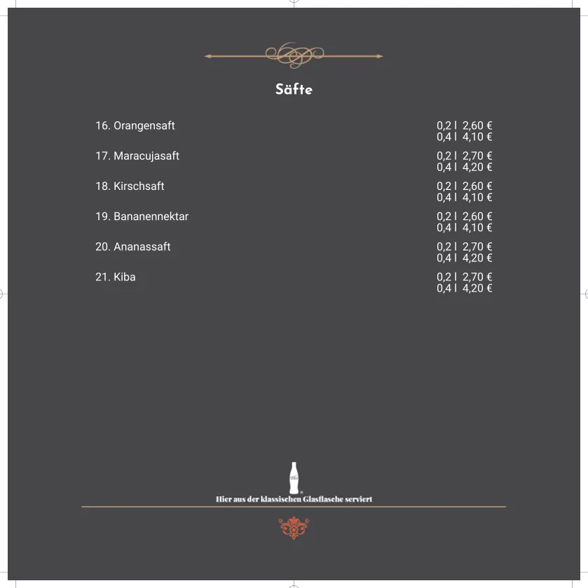 Menu_Giovanni Bistro & Cocktailbar_Wilstedt_immagine_3