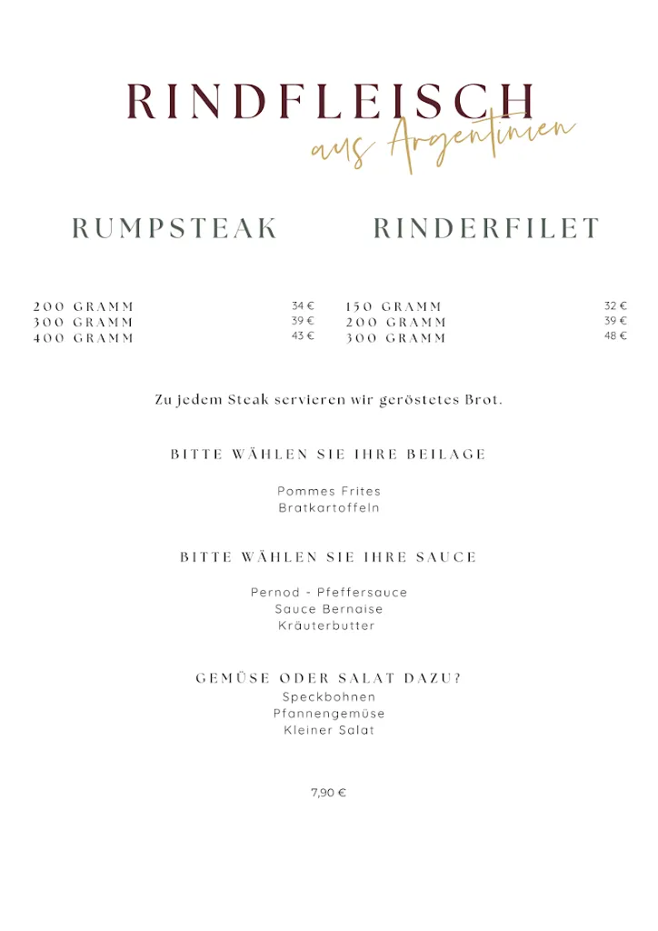 Menu_Restaurant Vossini_Westerstede_immagine_4