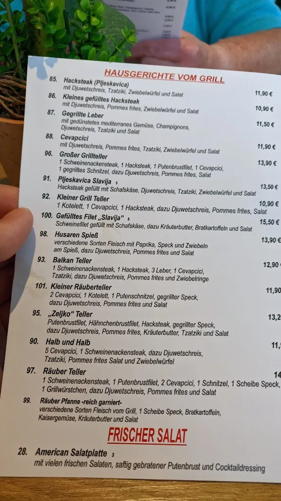 Menu_Restaurant Slavija_Westerstede_image_1