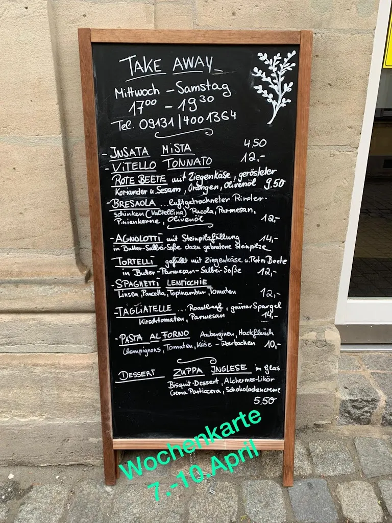 Menu_Rizzellis Cantina e cucina_Erlangen_image_1