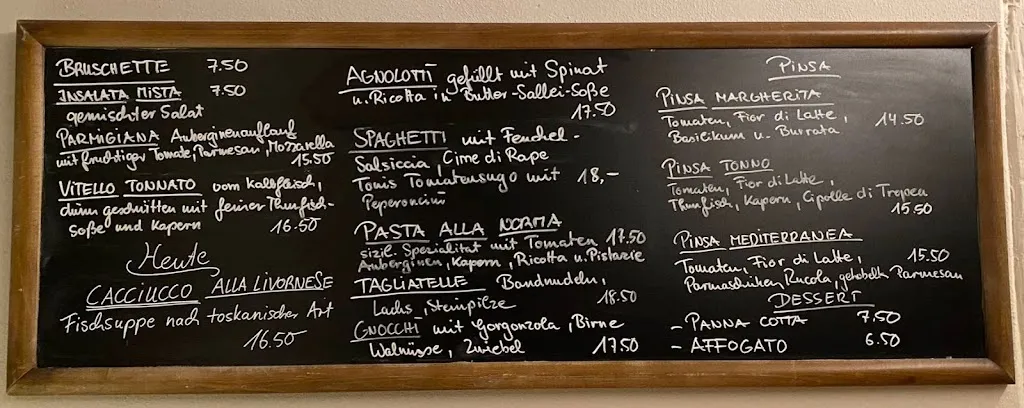 Menu_Rizzellis Cantina e cucina_Erlangen_image_2