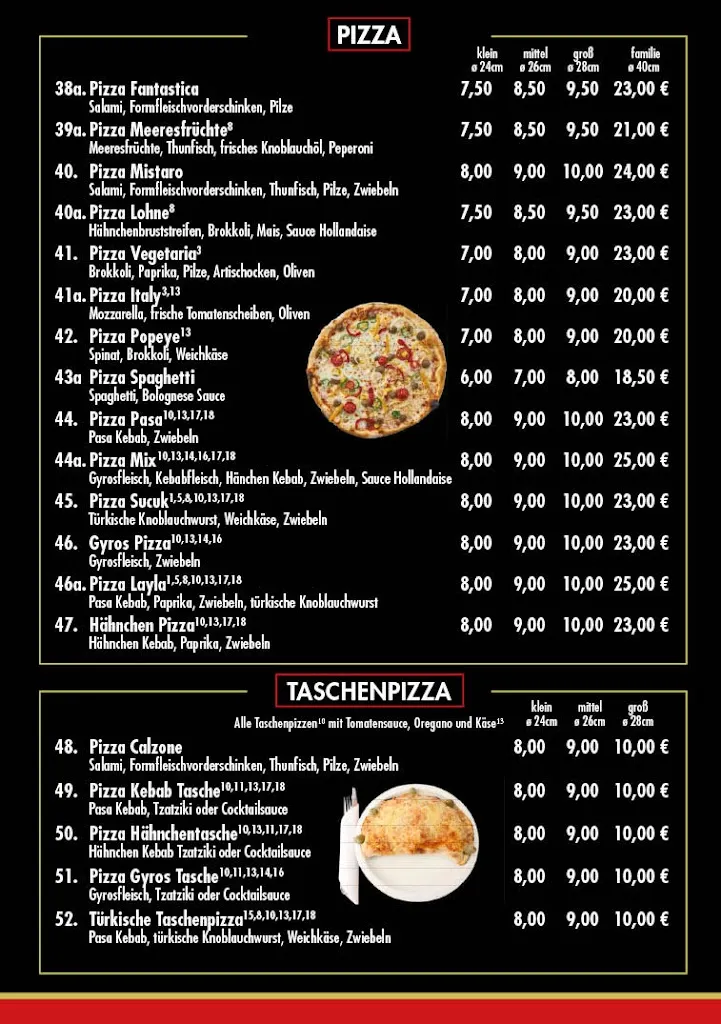 Menu_Pizzeria Pasa 2_Wietmarschen_immagine_2