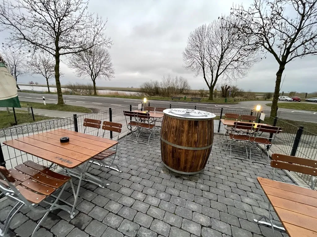 Ankerplatz Wischhafen Imbiss Café Biergarten ristorante a Wischhafen