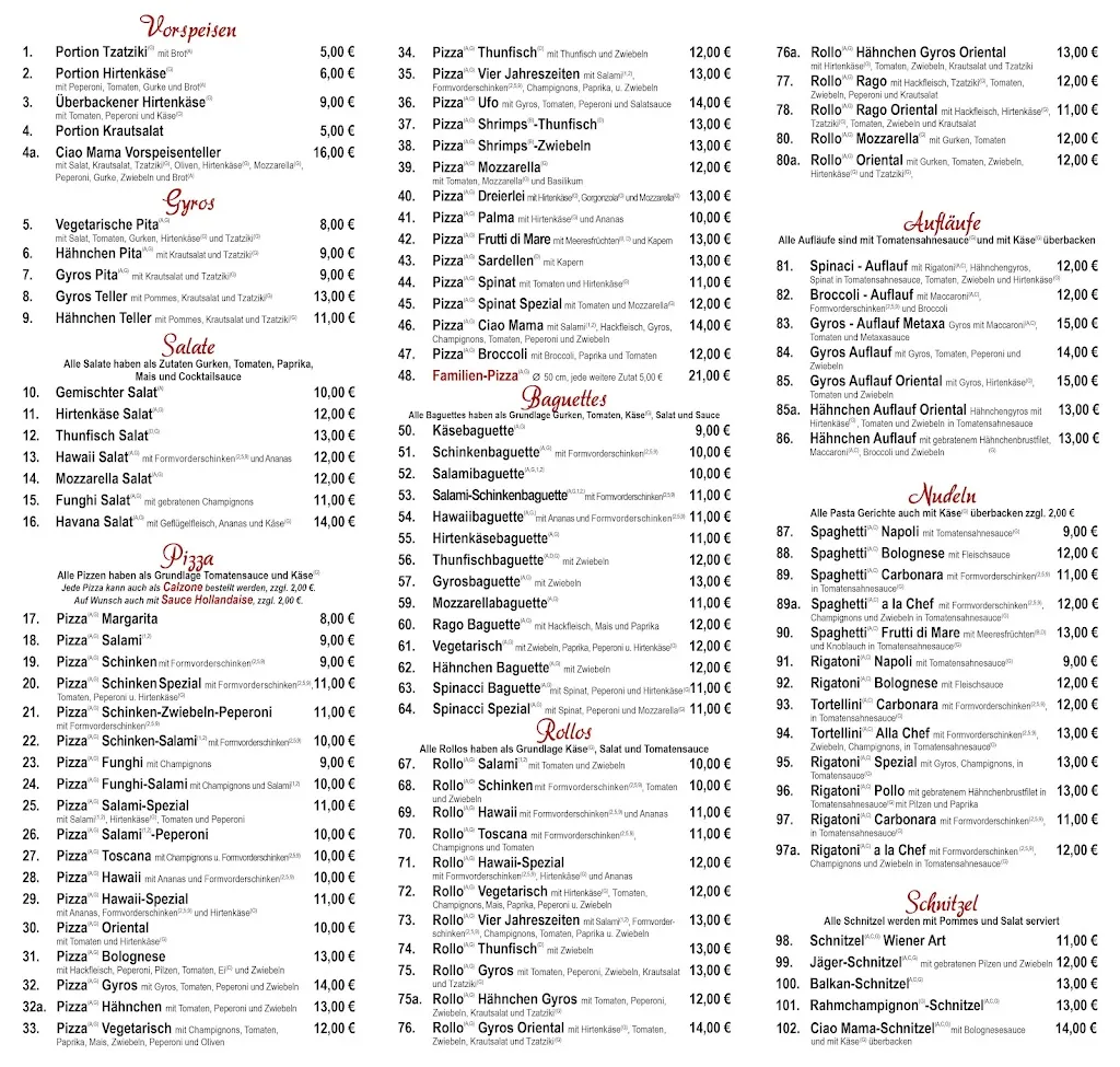 Menu_Ciao Mama_Wiefelstede_image_1
