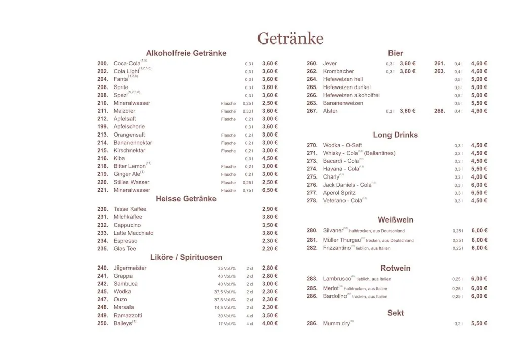 Menu_Bistro-Pizzeria Asado_Wiefelstede_immagine_3