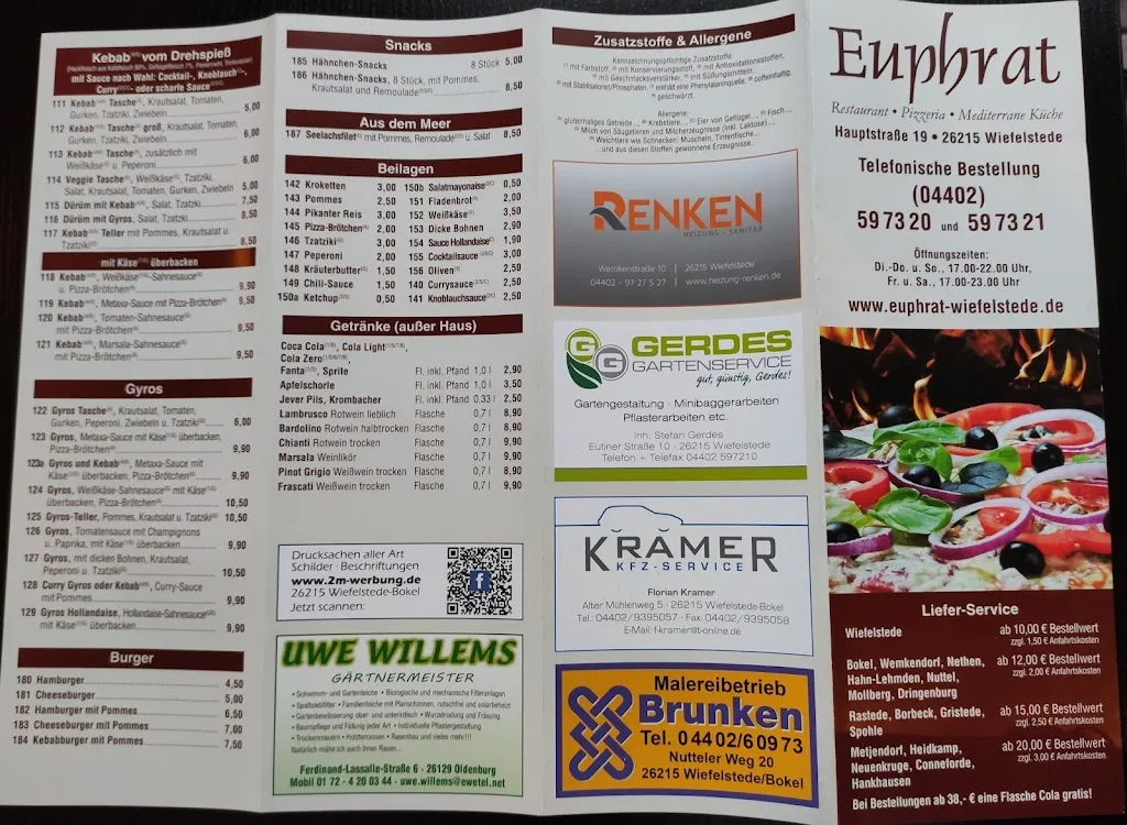 Menu_Euphrat Wiefelstede_Wiefelstede_image_2