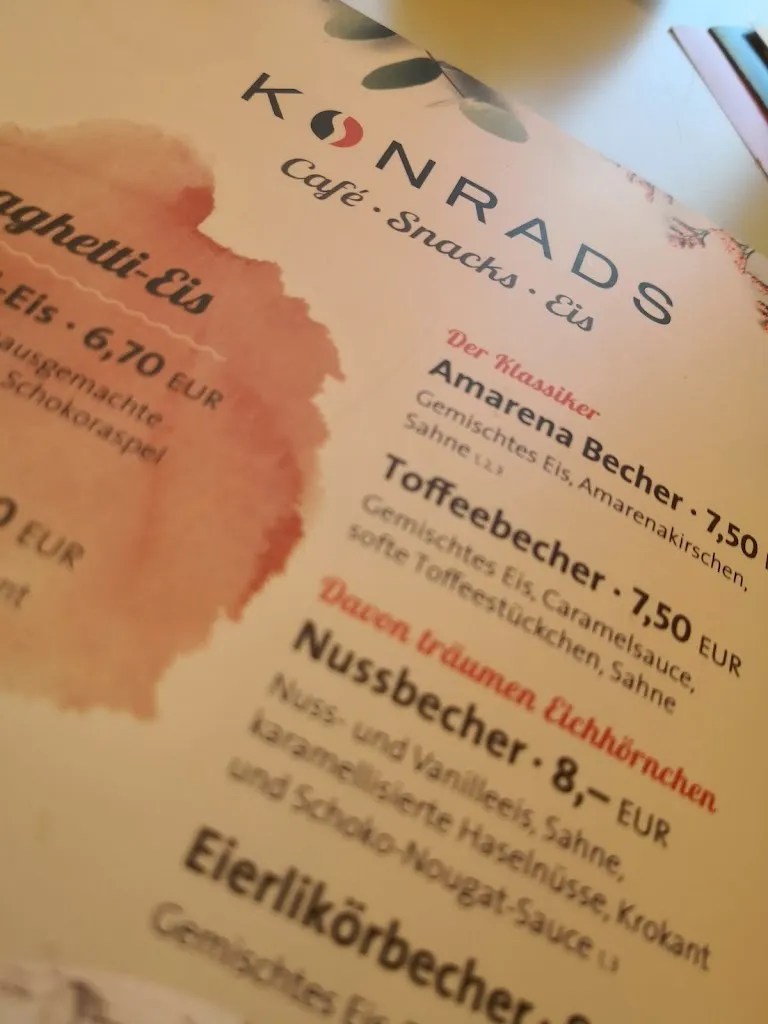 Menu_KONRADS, Cafe-Snacks-Eis_Wiefelstede_immagine_2