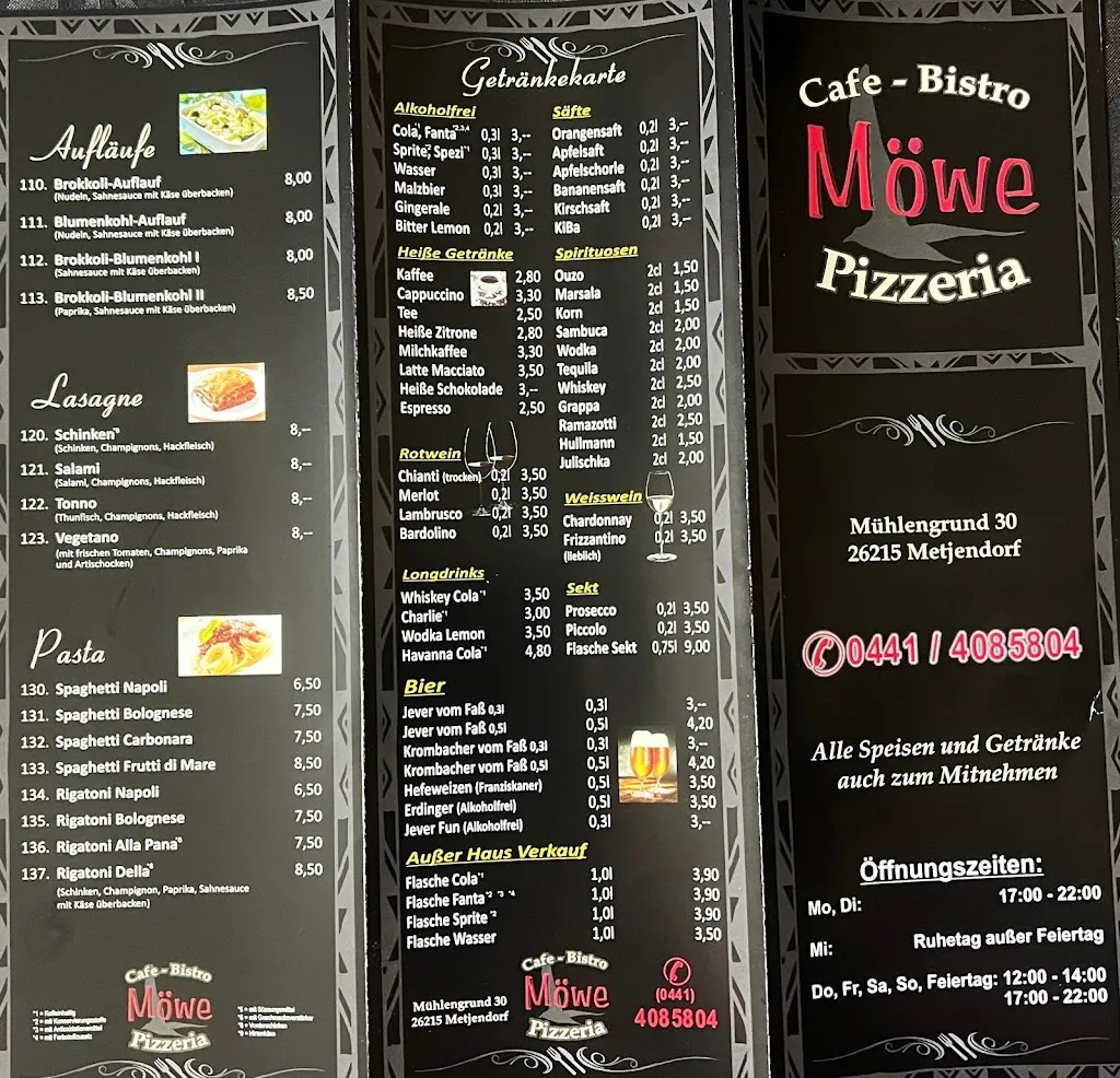 Menu_Bistro Pizzeria Möwe_Wiefelstede_image_3