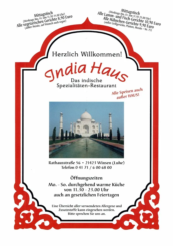 Menu_India Haus Winsen_(Luhe)_image_1