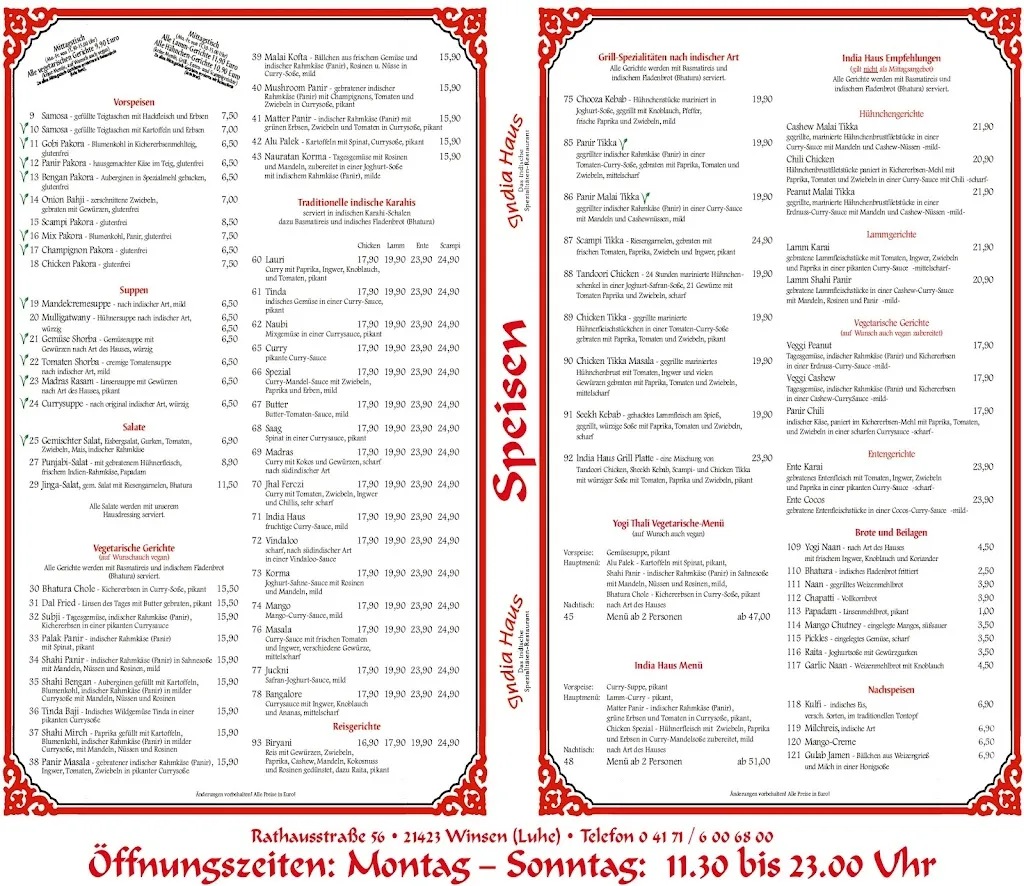Menu_India Haus Winsen_(Luhe)_image_2