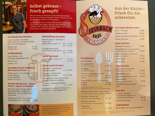 Menu_Steinbach Brewery Erlangen_Erlangen_image_1