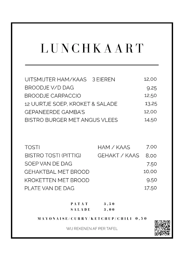 Menu_Restaurant Bistro Workum_Netherlands_image_2
