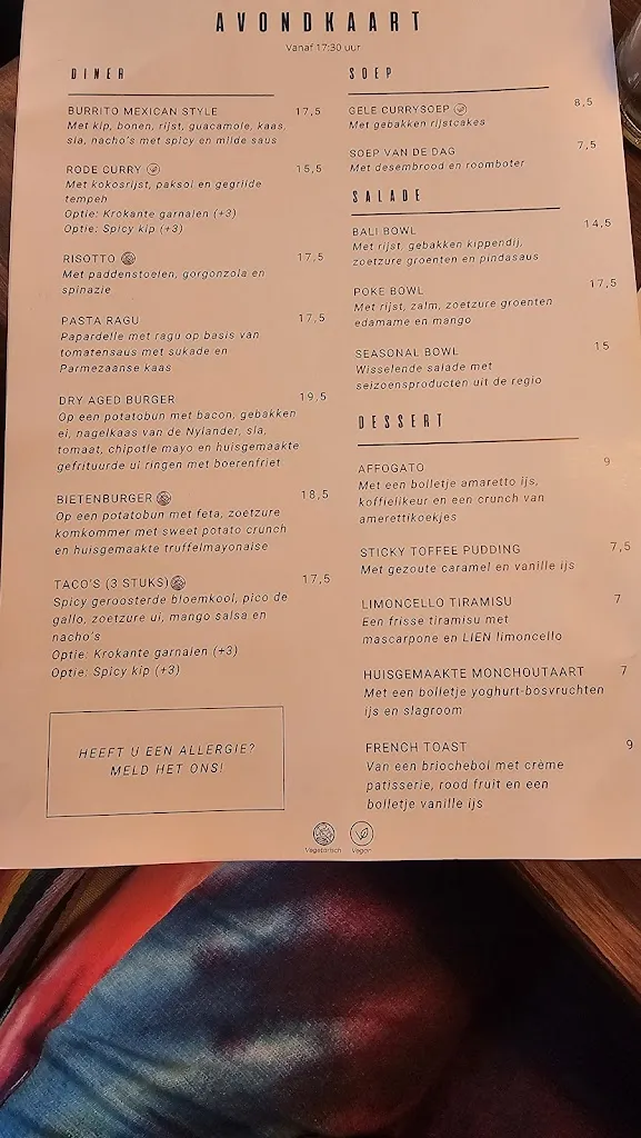 Menu_Loev Workum_Netherlands_immagine_1