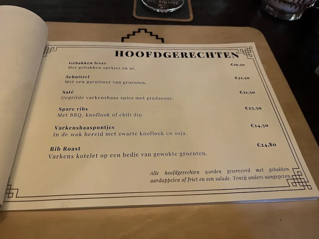 Menu_Café & Restaurant De Smidte Workum_Netherlands_immagine_1
