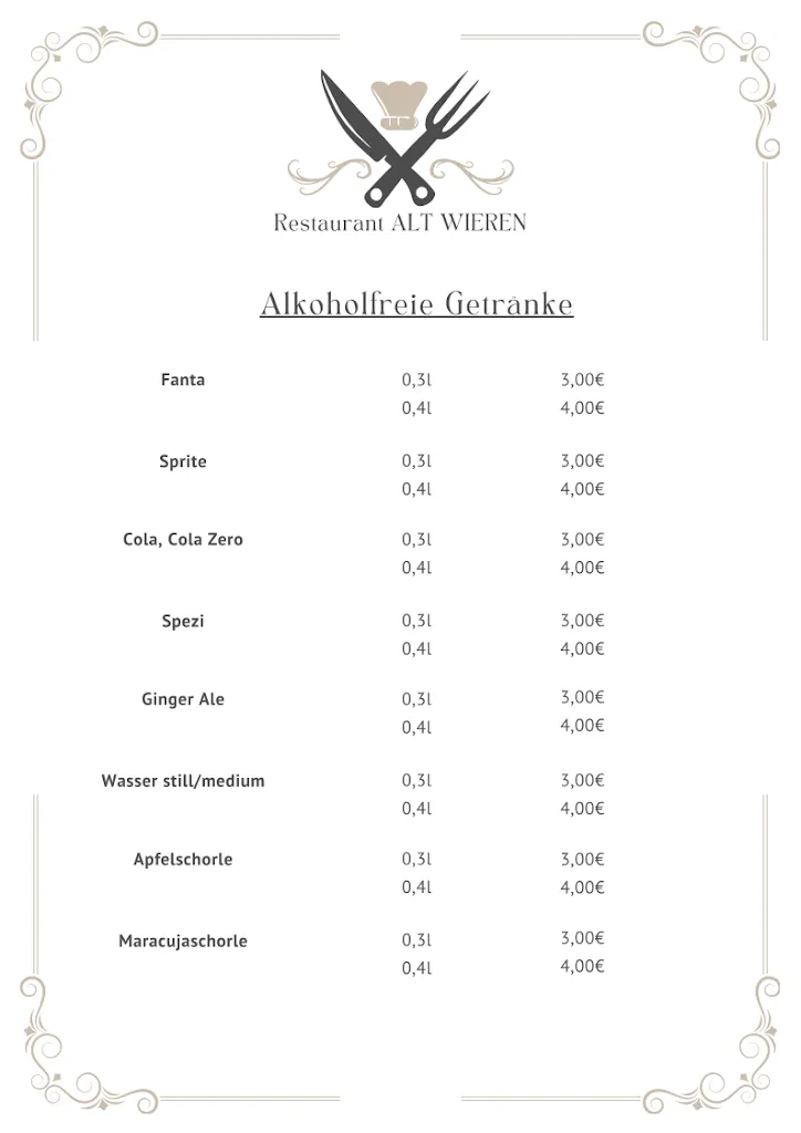 Menü_Landgasthof Alt Wieren_Wrestedt_Bild_1
