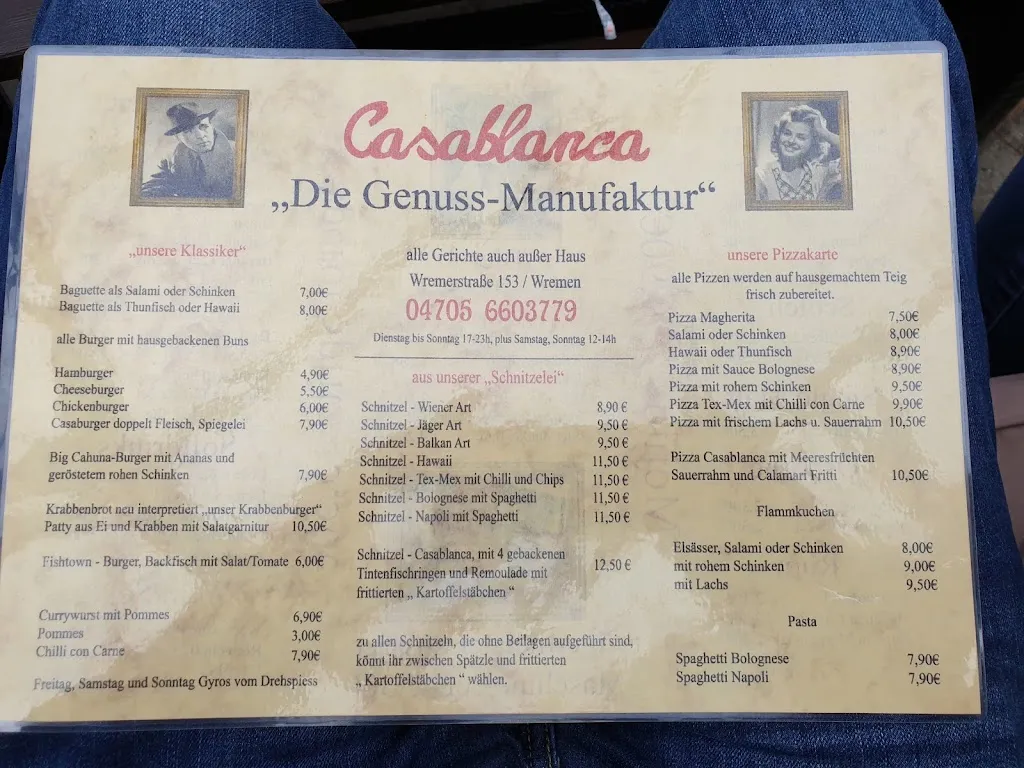 Menu_Casablanca Bar, Bistro_Nordseeküste_image_3