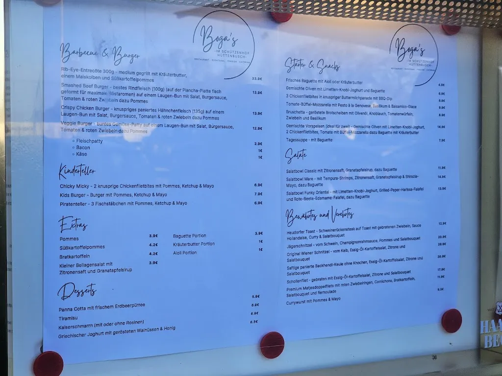 Menu_Boga’s im Schützenhof Hüttenbusch_Worpswede_immagine_1