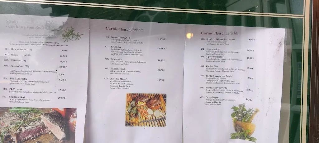 Menu_Restaurant Die Mühle_Wittmund_image_1