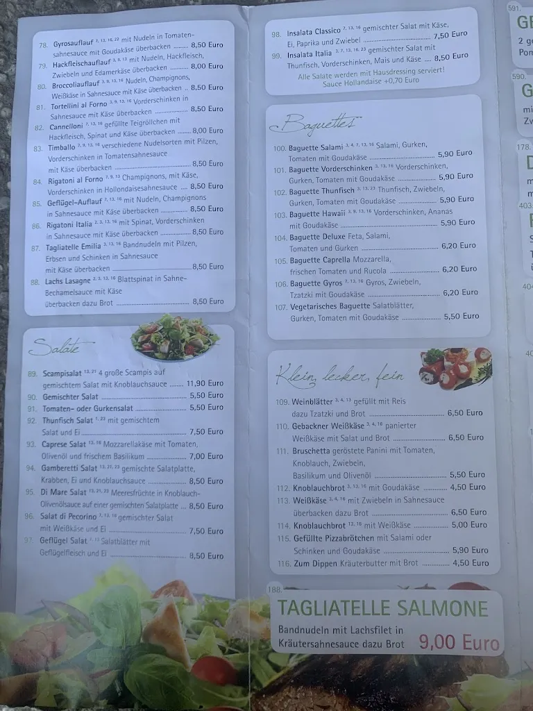 Menu_La Bella_Wittmund_immagine_4