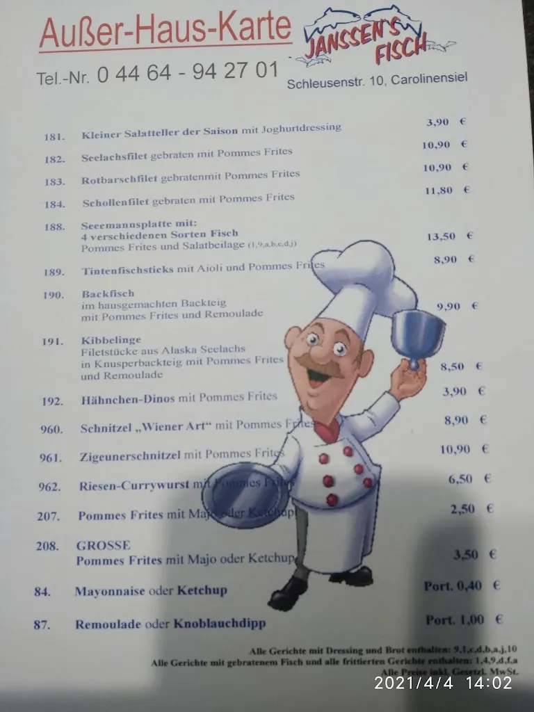 Menu_Janssen`s Fisch GmbH & Co. KG_Wittmund_image_4