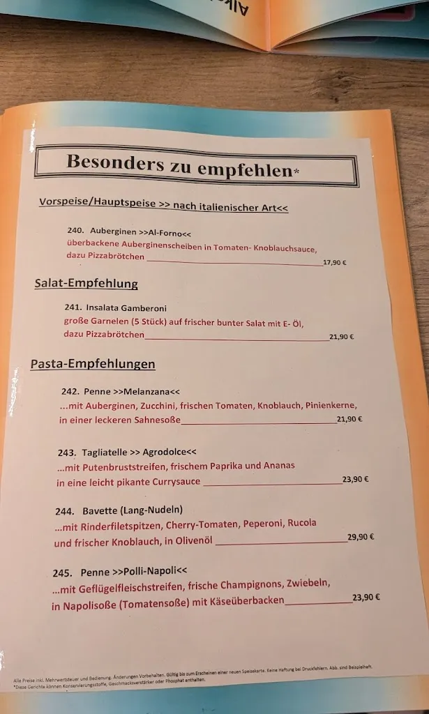 Menu_Al-Mare Carolinensiel_Wittmund_immagine_1