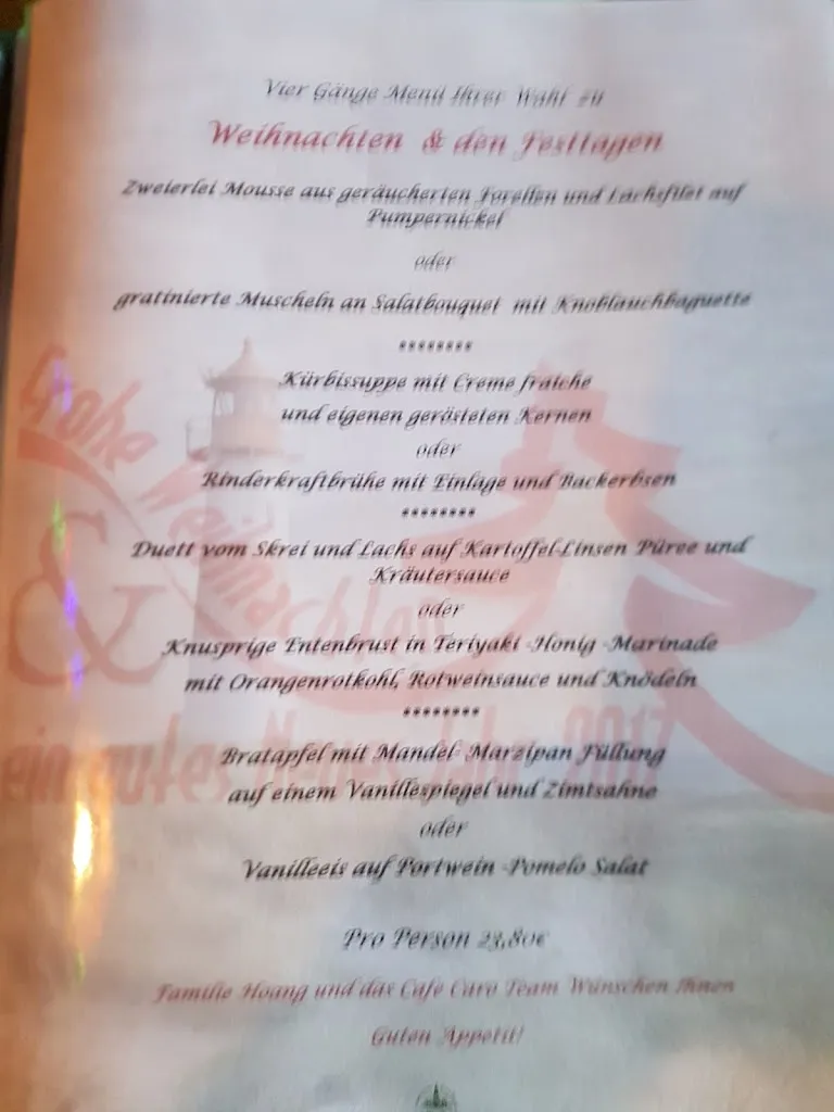 Menu_Das Hotel Café Caro_Wittmund_immagine_1