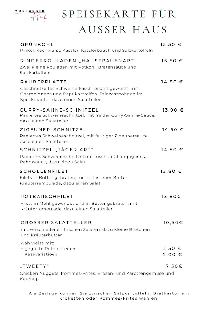 Menu_Alberts Vorburger Hof_Zetel_immagine_1
