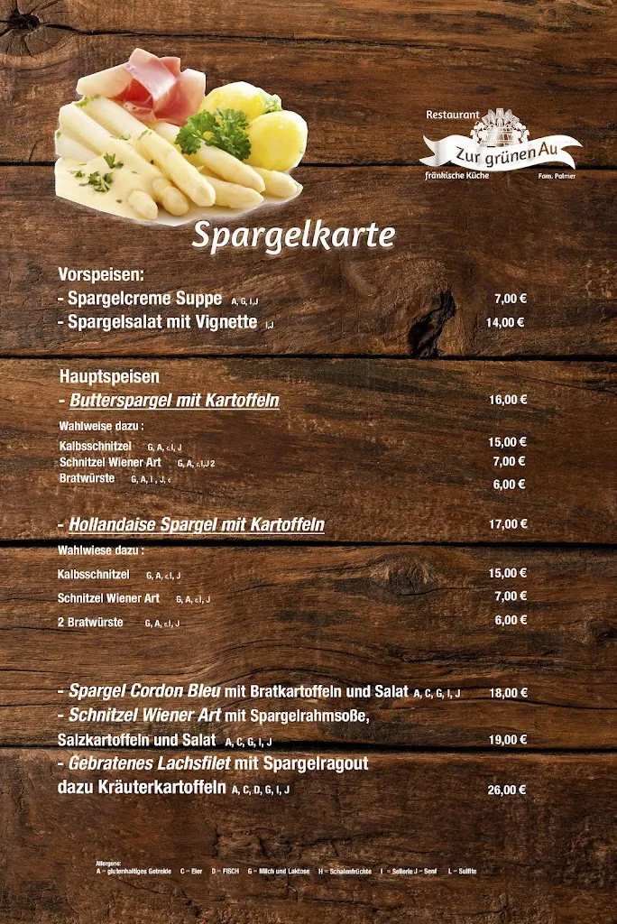 Menu_Zur Grünen Au - Erlangen_Erlangen_image_1