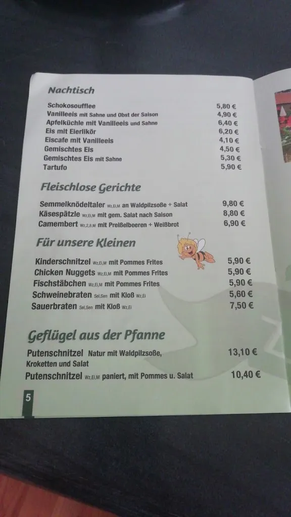 Menu_Zur Grünen Au - Erlangen_Erlangen_image_2