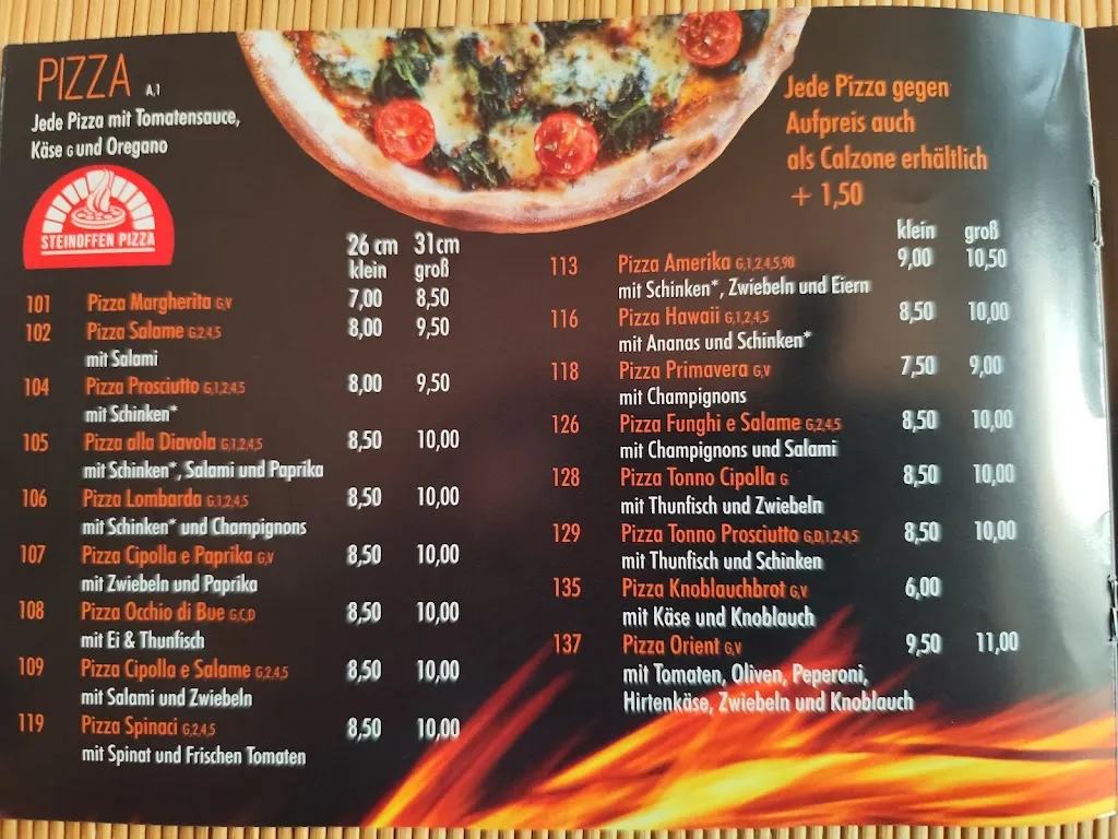 Menu_Gut Essen & Trinken Pizzeria und Grillspezialitäten am Schloss \ neuenburger Pizzaria_Zetel_immagine_1