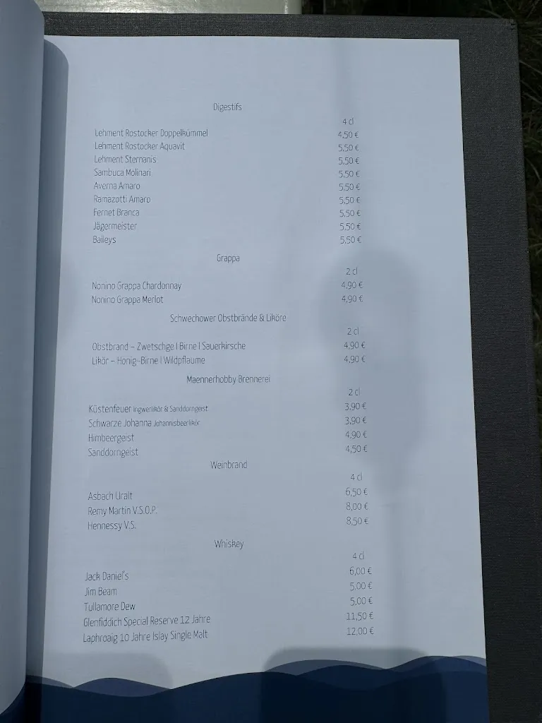 Menu_Strandrestaurant & Bar 