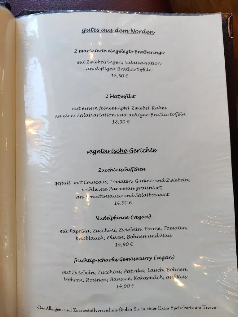 Menu_Restaurant Kapitänshaus 