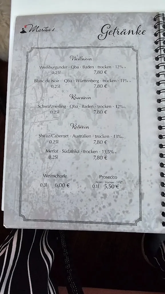 Menu_MARTHA‘S Ostseebad Wustrow_Wustrow_image_3