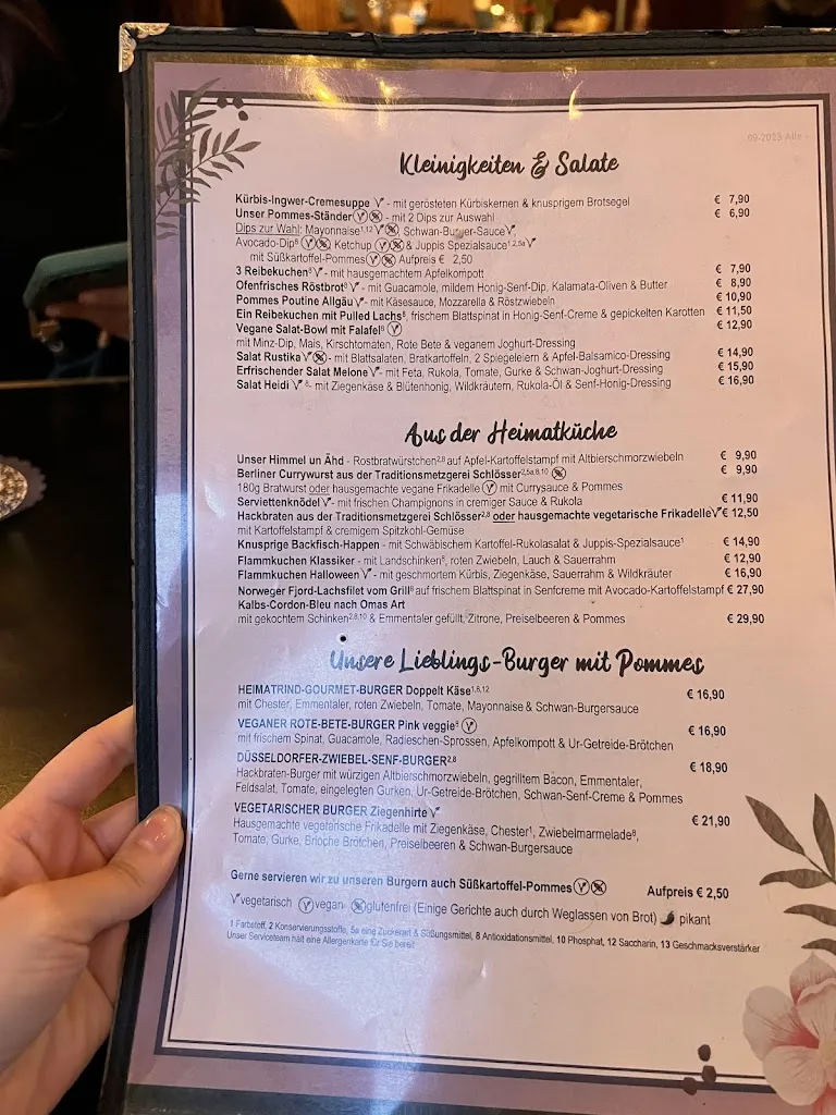 Menu_Schwan Restaurant Düsseldorf Altstadt_Düsseldorf_image_2